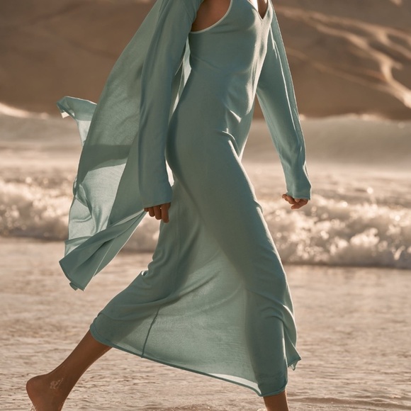 ZARA BNWT Knit Dress + Jacket 2pc Coord Set - Picture 3 of 8